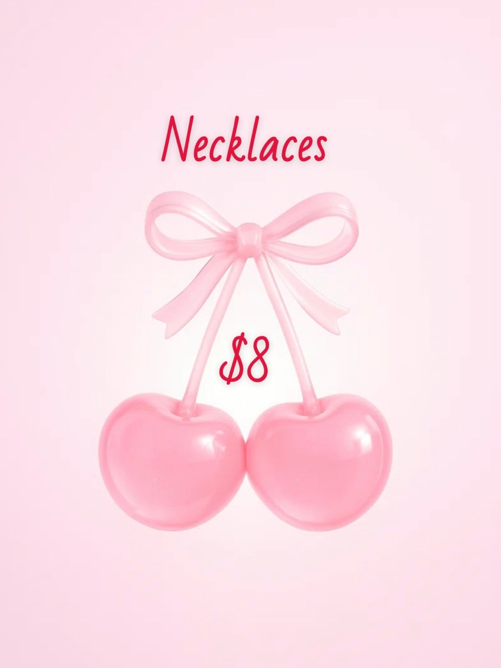 LIVE SHOW LISTINGS FOR NECKLACES $8